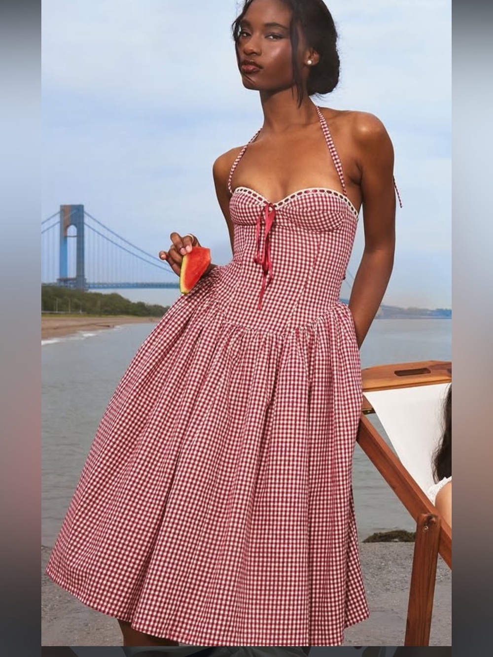 Miss circle milkmaid dress